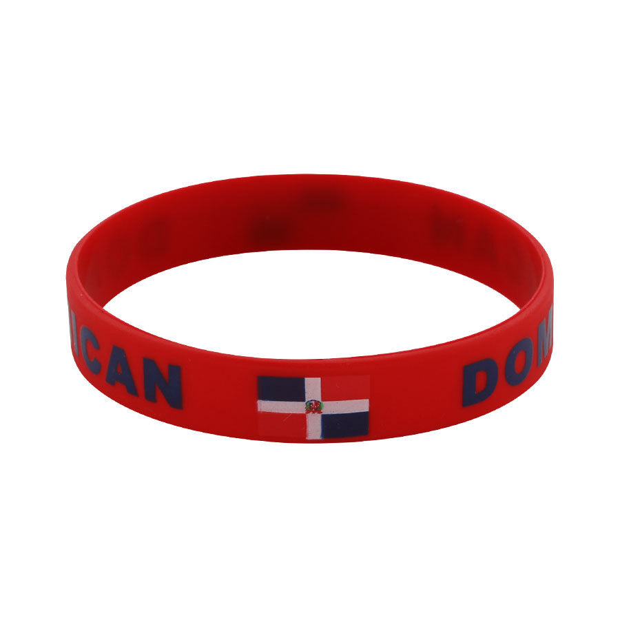 2026 World Cup national flag wrist strap, US-Canada-Mexico Games bracelet, gift, souvenir, peripheral support