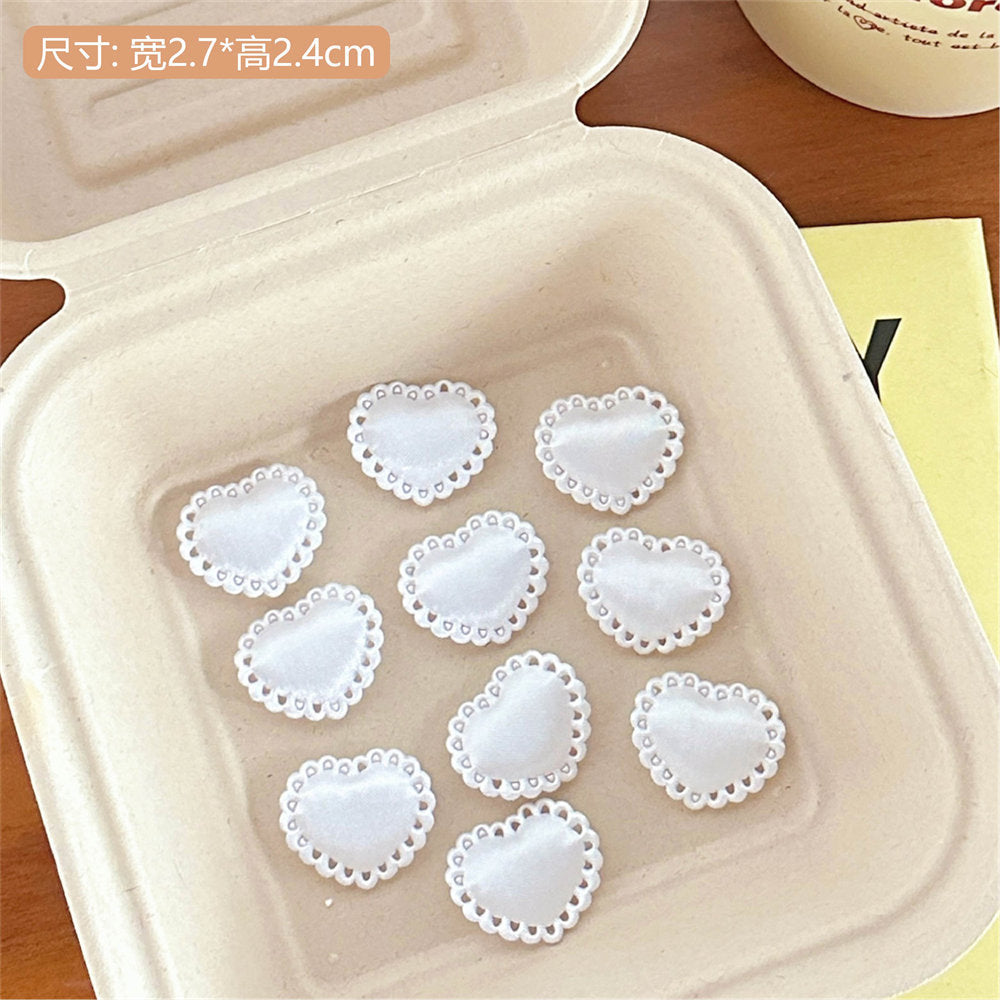 Kawaii K-Pop Photocard Decorating DIY Craft Supplies Kit, Cute Photocard Holder Making Materials for Teen Girls, Lace Fabric Bow Knot Accessories for Handmade Idol Card Decoration