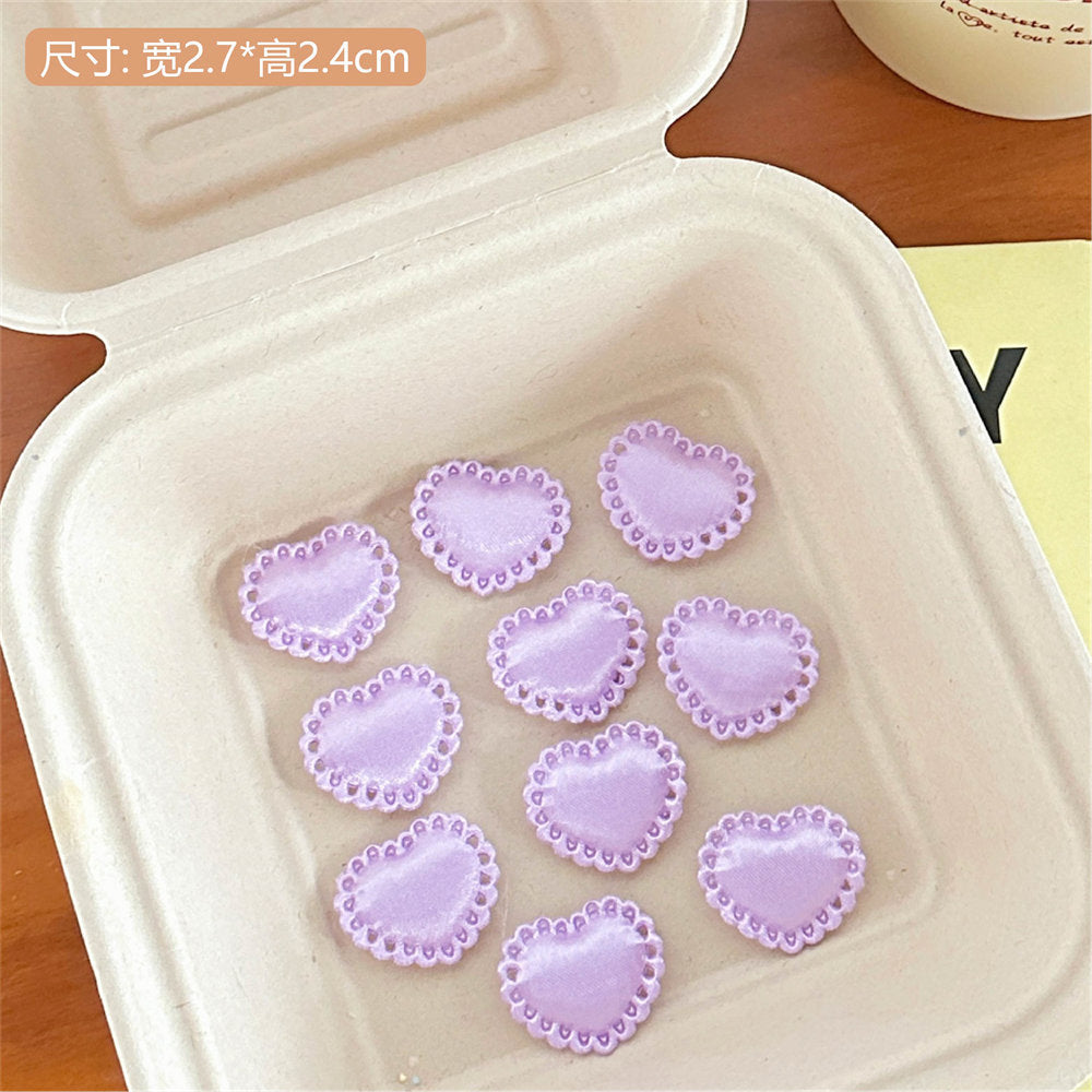 Kawaii K-Pop Photocard Decorating DIY Craft Supplies Kit, Cute Photocard Holder Making Materials for Teen Girls, Lace Fabric Bow Knot Accessories for Handmade Idol Card Decoration