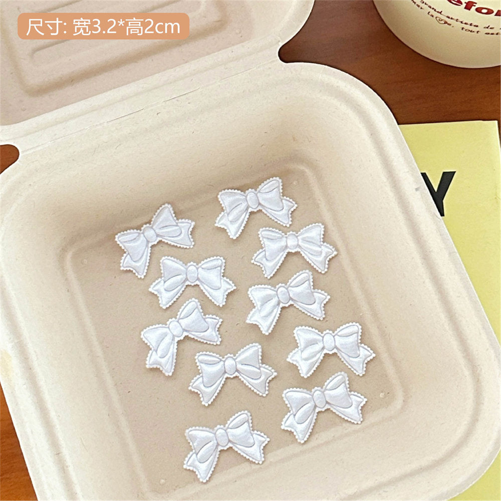 Kawaii K-Pop Photocard Decorating DIY Craft Supplies Kit, Cute Photocard Holder Making Materials for Teen Girls, Lace Fabric Bow Knot Accessories for Handmade Idol Card Decoration