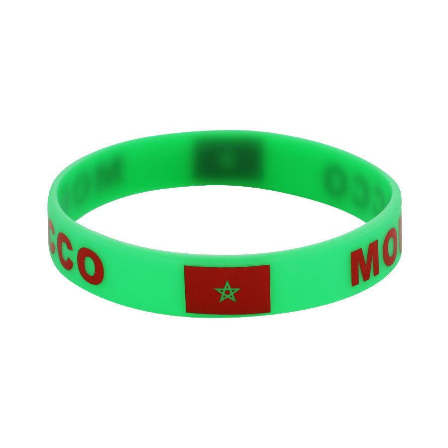 2026 World Cup national flag wrist strap, US-Canada-Mexico Games bracelet, gift, souvenir, peripheral support