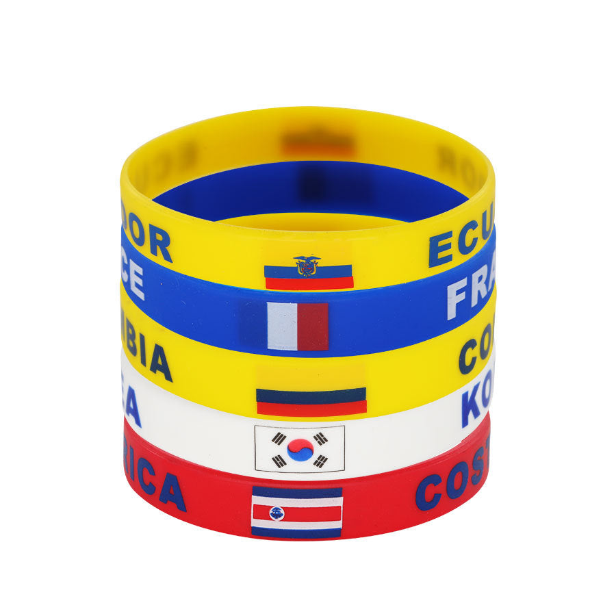 2026 World Cup national flag wrist strap, US-Canada-Mexico Games bracelet, gift, souvenir, peripheral support