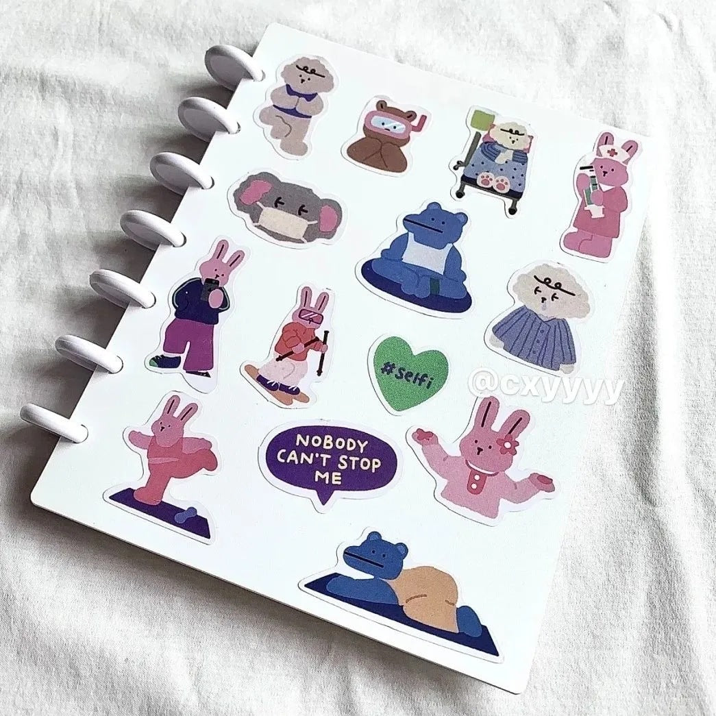 3 Inch Mushroom Hole Refillable K-Pop Album Photocard Binder, Kawaii Idol Photocard Collection Storage Album, Ring Bound Photo Book for Instax Polaroid Photos & K-Pop Fandom Collecting