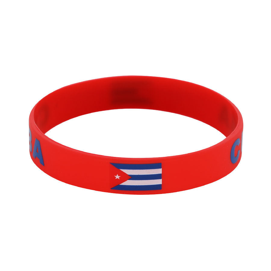 2026 World Cup national flag wrist strap, US-Canada-Mexico Games bracelet, gift, souvenir, peripheral support