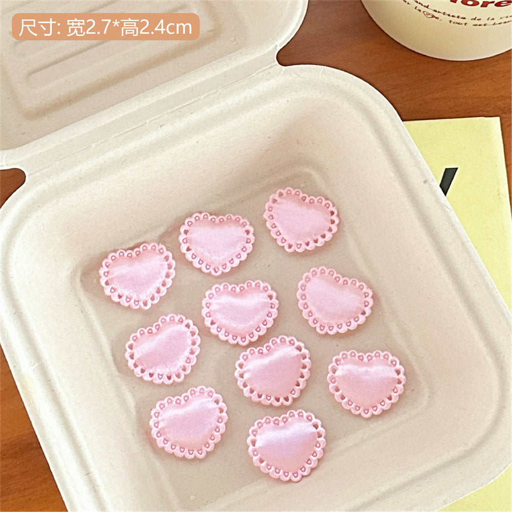 Kawaii K-Pop Photocard Decorating DIY Craft Supplies Kit, Cute Photocard Holder Making Materials for Teen Girls, Lace Fabric Bow Knot Accessories for Handmade Idol Card Decoration