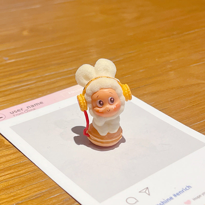 Handmade DIY Cute Star Figure Beaded Charm Strap, Universal Phone Lanyard Pendant, Car Keychain Ornament, Kawaii Doll Hanging Accessories for DIY Craft