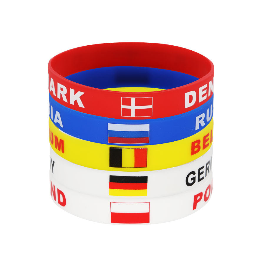 2026 World Cup national flag wrist strap, US-Canada-Mexico Games bracelet, gift, souvenir, peripheral support