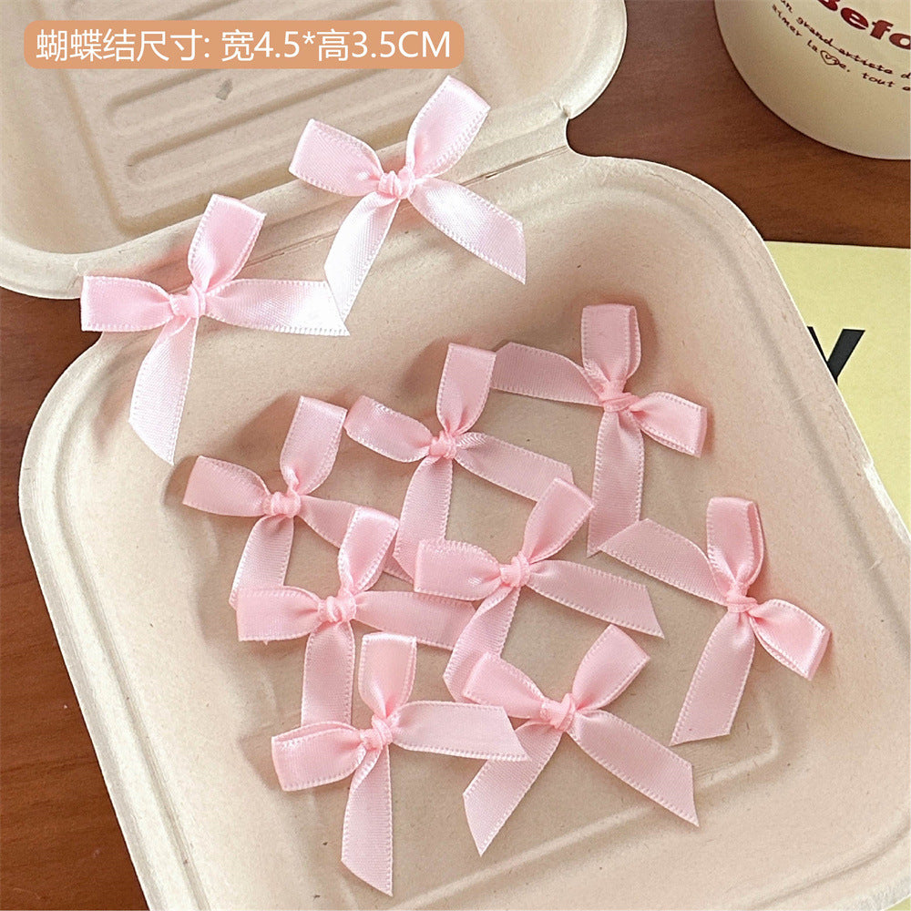 Kawaii K-Pop Photocard Decorating DIY Craft Supplies Kit, Cute Photocard Holder Making Materials for Teen Girls, Lace Fabric Bow Knot Accessories for Handmade Idol Card Decoration