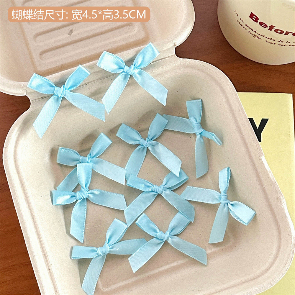 Kawaii K-Pop Photocard Decorating DIY Craft Supplies Kit, Cute Photocard Holder Making Materials for Teen Girls, Lace Fabric Bow Knot Accessories for Handmade Idol Card Decoration