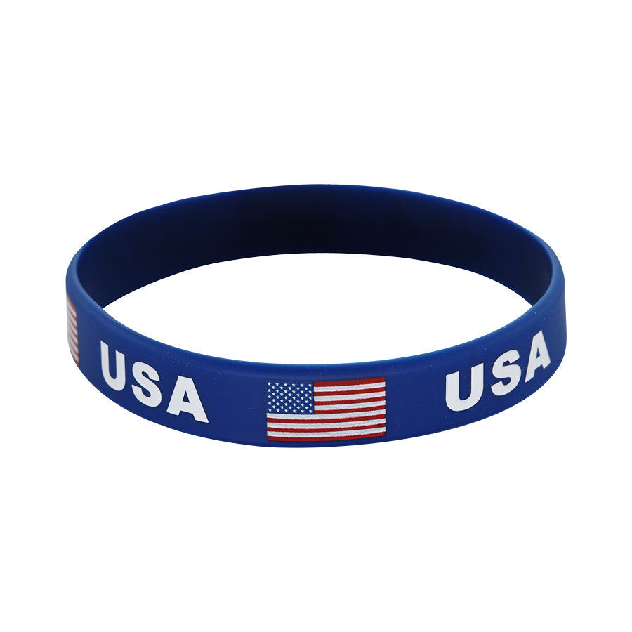 2026 World Cup national flag wrist strap, US-Canada-Mexico Games bracelet, gift, souvenir, peripheral support